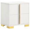 Marceline Bedroom Sets White & Black 4 & 5 Piece