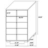 Marceline Bedroom Sets White & Black 4 & 5 Piece