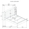 Arielle Bookcase Bed