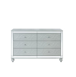 Gunnison 6-drawer Dresser Silver Metallic image