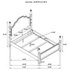 Andover 4 & 5 Piece Bedroom Set King, Queen, & Cal.King