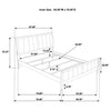 Wilkes Eastern King, Cal.King, Full, Twin, & Queen Bed
