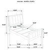 Wilkes Eastern King, Cal.King, Full, Twin, & Queen Bed
