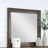 Emmett Rectangular Dresser Mirror Walnut image