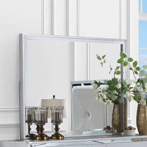 Larue Rectangular Dresser Mirror Silver image