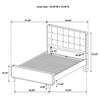 Robyn Panel Platform Bed