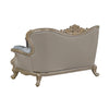Royale Loveseat in Blue and Champagne