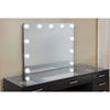 Valentina Vanity Set White & Dark Gray