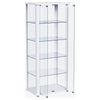 Aero Curio Cabinet with LED Lighting