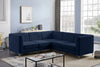 Alina Navy Velvet Modular Sectional