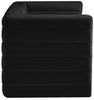Quincy Black Velvet Modular Sofa