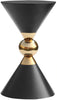 Malia Black / Gold End Table
