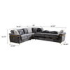 Argo Sectional Gray
