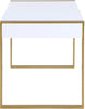 Victoria White / Gold Desk/Console
