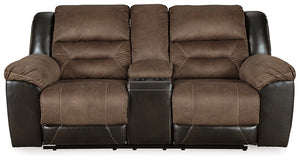 Earhart Reclining Loveseat with Console image