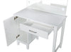 Elijah Makeup Vanity Table with LED Mirror and Stool