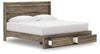 Elbrim Panel Storage Bed