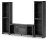 Cayberry Entertainment Center with Electric Fireplace