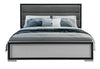 Amelia Grey/Black Bed, Dresser, Mirror and Nightstand