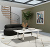 Carlton Chrome Coffee Table