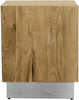 Acacia Chrome End Table