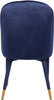 Belle Navy Velvet Dining Chair