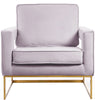 Noah Pink Velvet Accent Chair