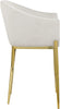 Xavier Cream Velvet Counter Stool