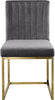 Giselle Grey Velvet Dining Chair