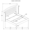 Melody Wingback Bed