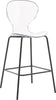 Clarion Matte Black Stool