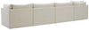 Jacob Cream Velvet Modular Sofa