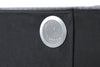 Galaxy Home Lizelle Queen Bed in with Ambient Lighting in Black image
