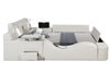 Galaxy Home Zoya King Bed in White image