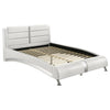 Jeremaine California King, E.King, & Queen Upholstered Bed White