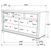 Barzini Bedroom Set White