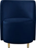 Rotunda Navy Velvet Accent Chair