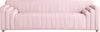 Naya Pink Velvet Sofa