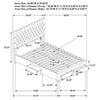 Soledad Panel Platform Storage Bed