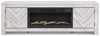 Cayboni 71" TV Stand with Electric Fireplace
