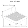 Mokena Panel Platform Bed
