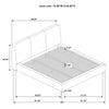 Mokena Panel Platform Bed
