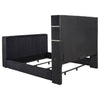 Tisdall Wingback TV Bed with Flame Visualizer