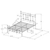 Novak Eastern King, Full, Queen, & Twin Bed