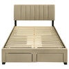 Wheatland Panel Platform Storage Bed