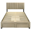 Wheatland Panel Platform Storage Bed