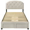 Marianna Panel Platform Storage Bed