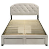 Marianna Panel Platform Storage Bed
