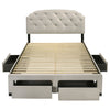 Marianna Panel Platform Storage Bed