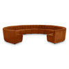 Limitless Cognac Velvet 13pc. Modular Sectional